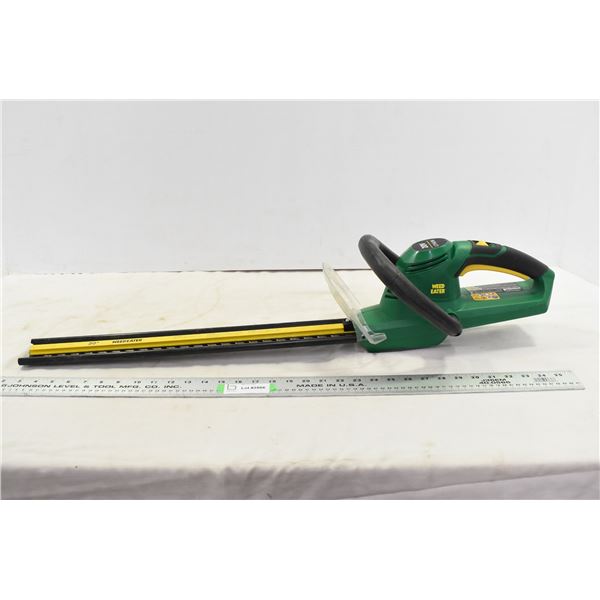WeedEater Hedge Trimmer – No Battery or Charger
