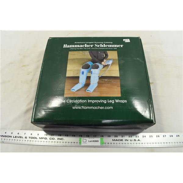 Circulation Improving Leg Wraps