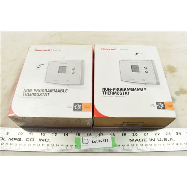 2 Honeywell Thermostats