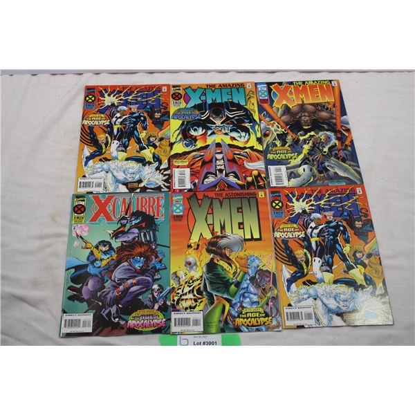 6 Marvel X-Men Great Age of Apocolypse