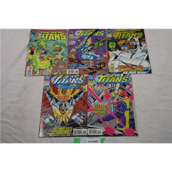 New Titans 104, 105, 106, 107, 116