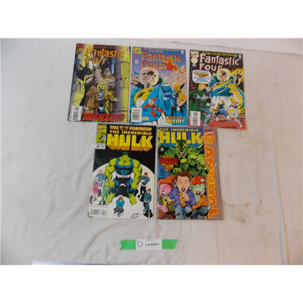 5 Various Marvel Comics