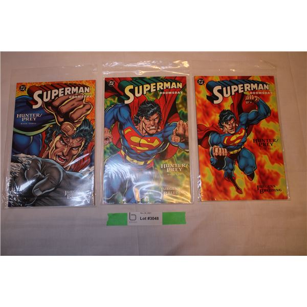 Superman DoomsDay Hunter Prey 1-3