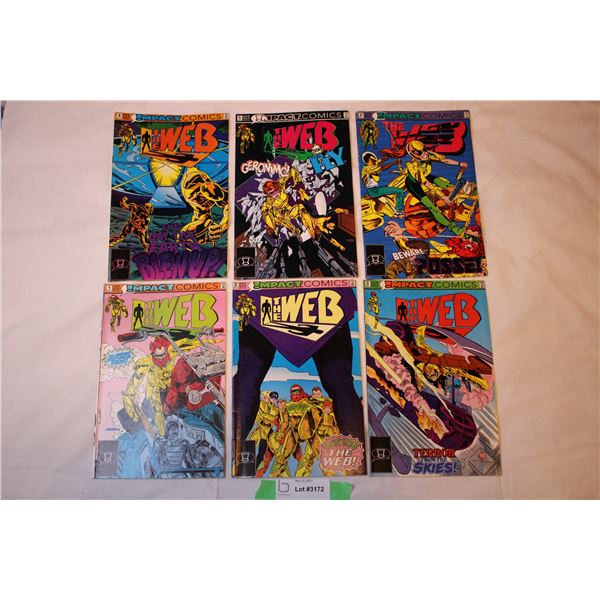 Impact Comics THE WEB 1-6