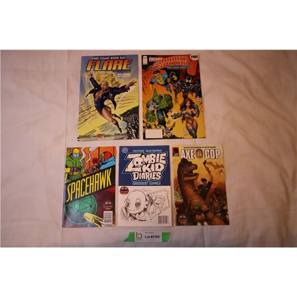 Free Comic Book Day Flare Aventures,Summer Special,3 Halloween Fest Comics