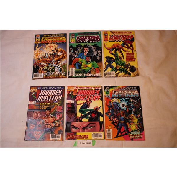 Marvel Comics Journey Into Mystery 514,515, The Lost Gods 503,504,505,507