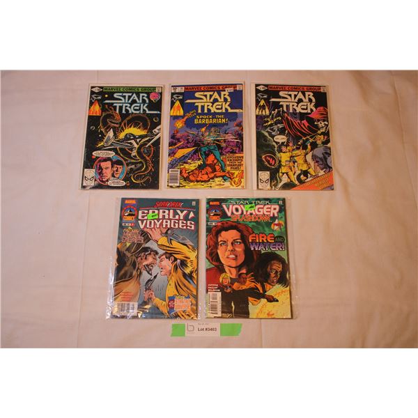 Marvel Comics Star Trek 3,4,7,10,11