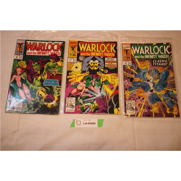 Marvel Comics 10,11,12 Warlock