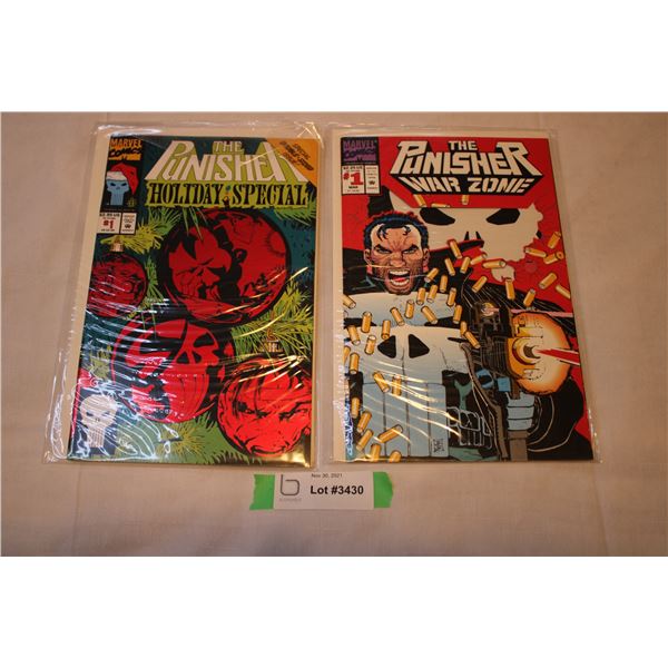 Marvel Comics The Punisher Holiday Special 1,The Punisher War Zone 1