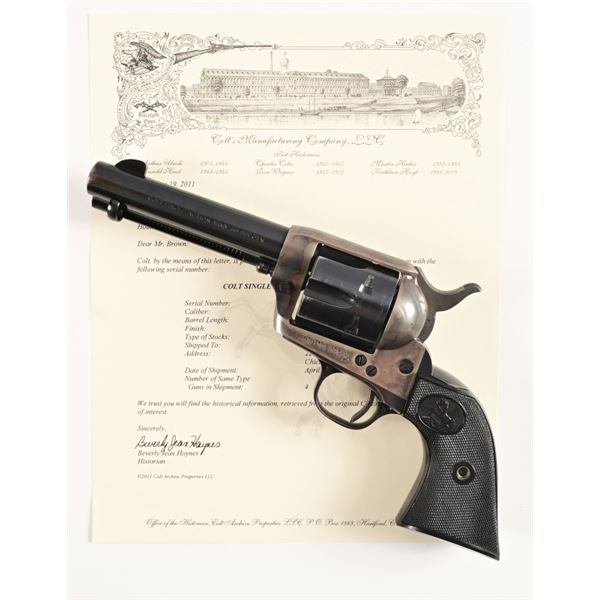 Colt SAA 38 Special Revolver