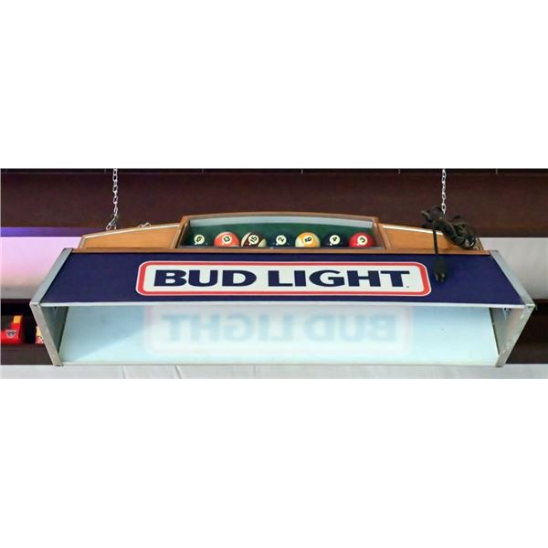 Bud Light Pool Table Lamp