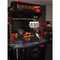 Midway 3 player shooting video game