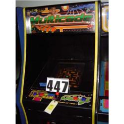 Multicade with Galaga, Ms Pacman