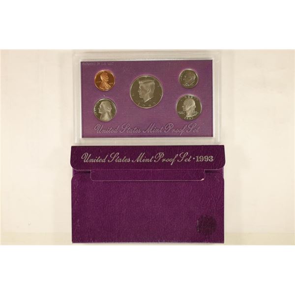 1993 US PROOF SET (WITH BOX)