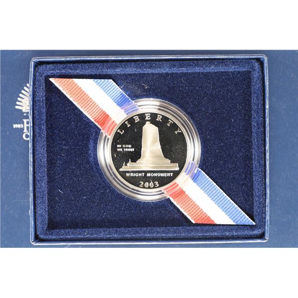 2003 1ST FLIGHT CENTENNIAL PROOF HALF DOLLAR