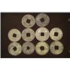 Image 1 : 10 ASSORTED VINTAGE ASIAN CASH COINS