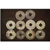 Image 2 : 10 ASSORTED VINTAGE ASIAN CASH COINS