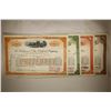 Image 4 : 4 ASSORTED VINTAGE RAILROAD STOCK CERTIFICATES
