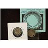 Image 2 : 1849 & 1857 HALF DIMES (BOTH HOLED)