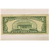 Image 2 : STAR NOTE 1953-A $5 US RED SEAL NOTE
