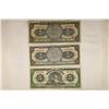 Image 1 : 3-PIECES OF MEXICO CURRENCY 2-1967 ONE PESOS AND
