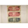 Image 2 : 3-PIECES OF MEXICO CURRENCY 2-1967 ONE PESOS AND