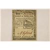 Image 1 : 1776 HALF A DOLLAR CONTINENTAL CURRENCY PRINTED BY