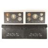 Image 1 : 2-1995 US SILVER PROOF SETS (WITH BOXES)