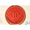 Image 1 : NORTH CAROLINA PRISON TOKEN GOOD FOR 10 CENTS