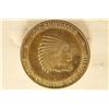 Image 2 : 1 1/8'' BRASS TOKEN JOIE CHITWOOD'S WORLD CHAMPION
