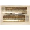 Image 1 : 2 SOLID DATE ROLLS OF 40 EACH JEFFERSON NICKELS