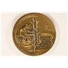 Image 1 : 2 3/8'' BRONZE ISRAEL MEDAL IRISH SETTLERS MEDAL