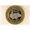 Image 1 : CASINO $10 SILVER TOKEN (UNC) 4 QUEENS 2007