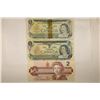 Image 1 : 3 PIECES CANADA CURRENCY 2-1973 -$1 (1 IS RIPPED