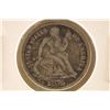 Image 1 : 1876 SEATED LIBERTY DIME FINE+