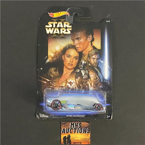 HOT WHEELS STAR WARS NITRO SCORCHER 1/64TH SCALE (ref131)