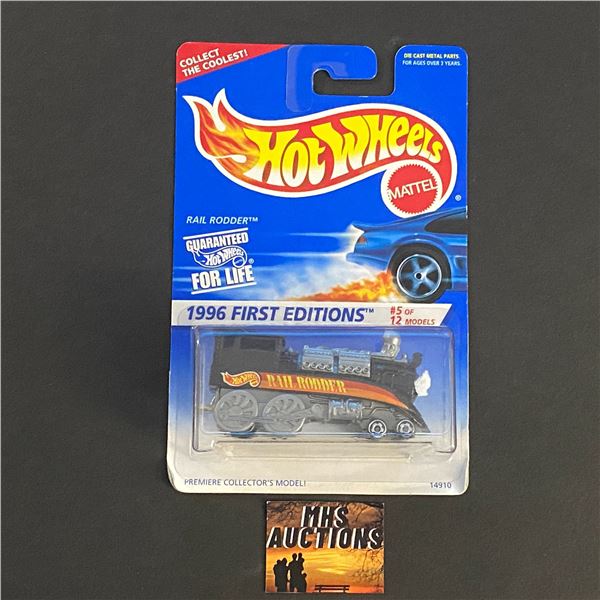 HOT WHEELS 1996 FIRST EDITIONS RAIL RODDER 1/64TH SCALE (ref134)