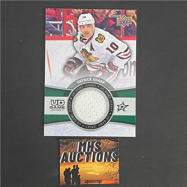 PATRICK SHARP 2015-16 UPPER DECK SERIES 1 JERSEY CARD (ref51)