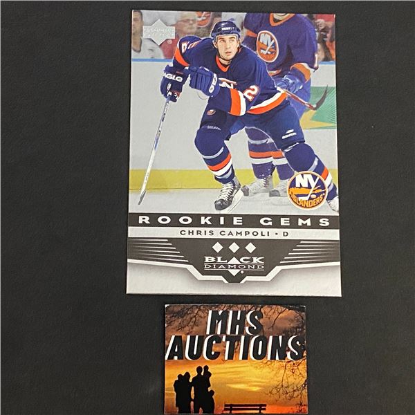 CHRIS CAMPOLI 2006 ROOKIE TRIPLE DIAMOND CARD (ref65)