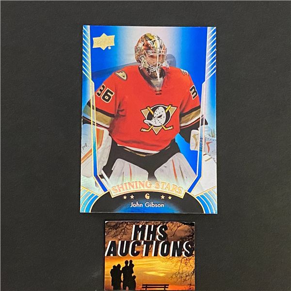 JOHN GIBSON 2016-17 UPPER DECK SERIES 1 HOCKEY CARD (ref131)