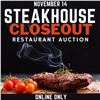 Image 1 : WELCOME TO KASTNER'S STEAKHOUSE ONSITE AUCTION