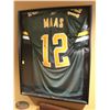 Image 1 : JASON MAAS SIGNED CFL  JERSEY FRAMED