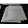 Image 1 : LOT 4 WHITE POLY CUTTING BOARDS