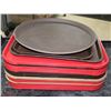 Image 1 : LOT OF 22 ASSORTED SERVING TRAYS
