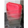 Image 1 : LOT OF 3  DRY STORAGE BINS /W LIDS