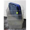 Image 1 : LOT OF 3  DRY STORAGE BINS 12 QUARTS