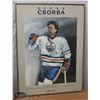 Image 1 : FRAMED EDMONTON OILERS DAVE LUMLEY PRINT