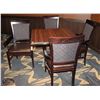 Image 1 : SQUARE DINING TABLE /W 4 ARM CHAIRS