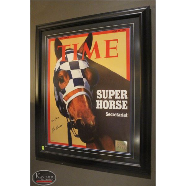 FRAMED AND MATED 30TH ANNIVERSARY TIME MAGAZINE