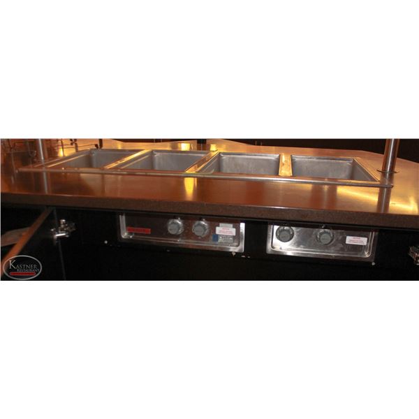 WELLS 4 WELL DROP IN HOT FOOD TABLE